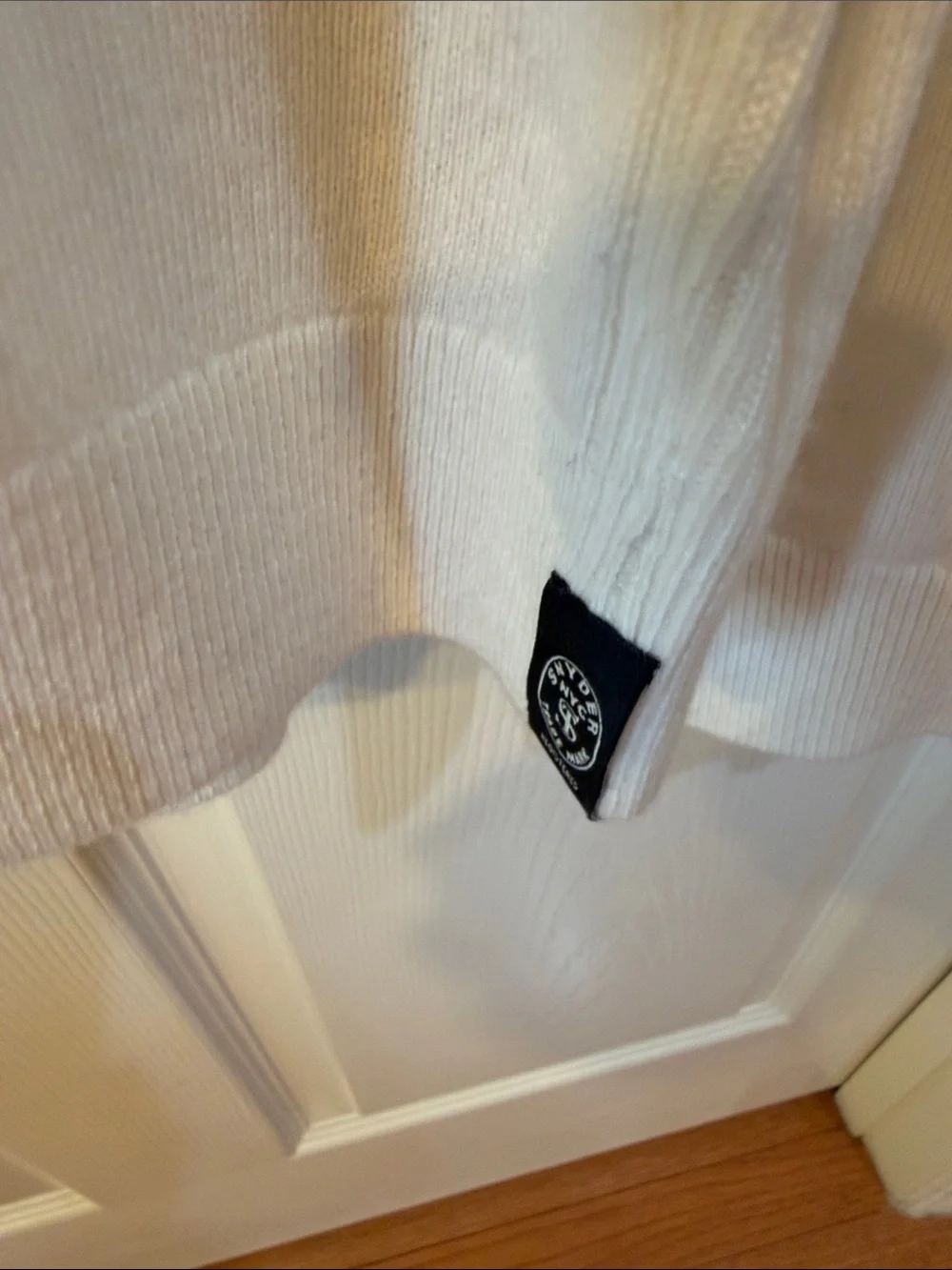 Todd Snyder Bisque Cashmere Crewneck Sweater - XL Box50. SEE PICTURES